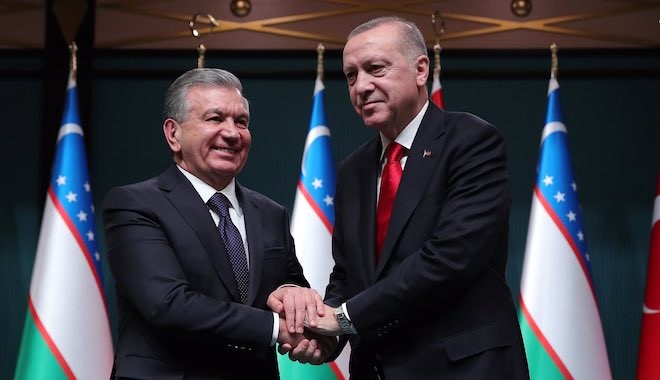 Cumhurbaşkanı Erdoğan'dan Özbekistan'la 5 milyar dolarlık ticaret hedefi